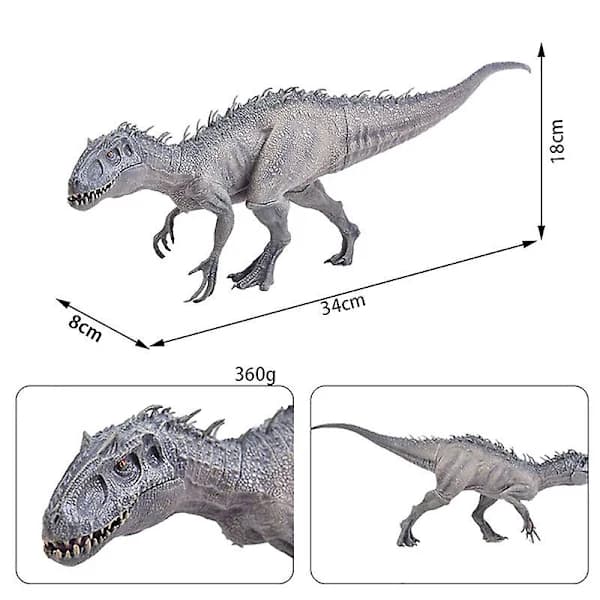 Stor Størrelse Jurassic Indominus Rex Simulerings Dinosaurmodel Legetøj PVC Actionfigur_tfrf