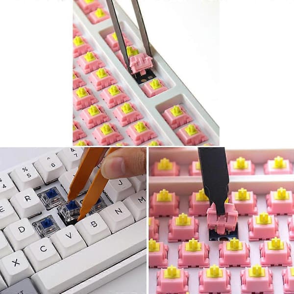 Antistatic Switch Puller Metal Shaft Removal Tool for Mechanical Keyboard