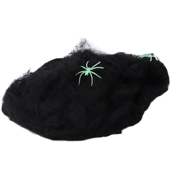 Scalable Spider Web Halloween Decorations 5-pack Black