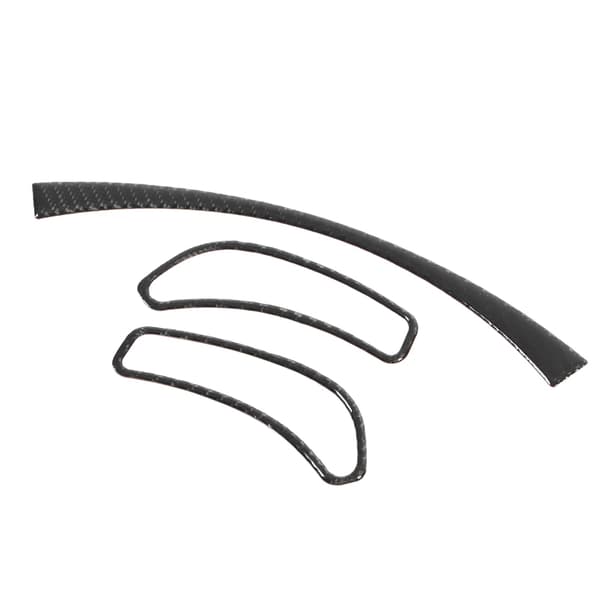 Dashboard Trim Cover Carbon Fiber Dashboard Frame Decal Replacement for Corvette C6 2005-2013