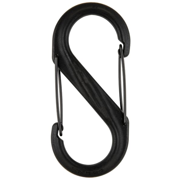Aluminiumkarbinhake S-ring, karbinhake-klämmor, fjäderhakar för nyckelring