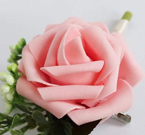 4 st Brudgum Bröllop Boutonniere Bröllop Blomma Boutonniere Ros B