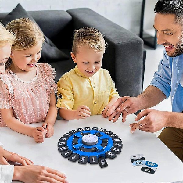 Parent-Child Interaction Fast-Paced Word Game Quick-Thinking Letter Pressing Game Spanish Version