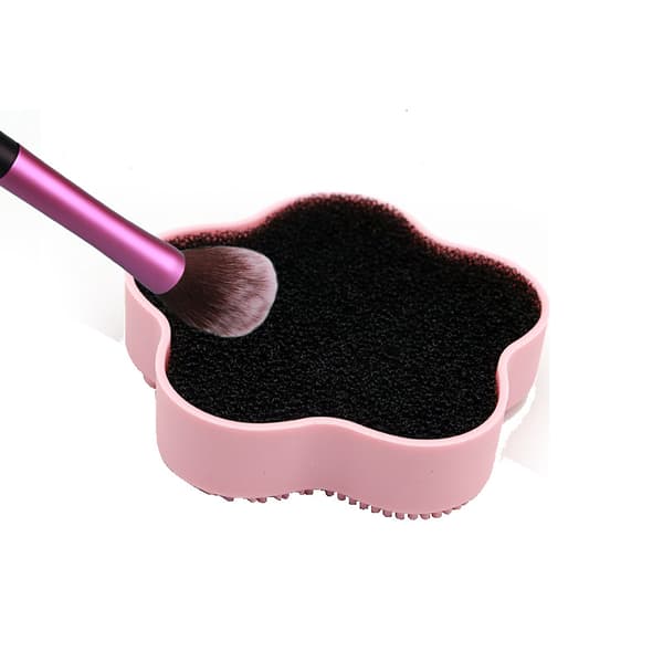 Makeup Brush Cleaner, 2 in 1 Makeup Brush Cleaning Pad, Sponge Ma