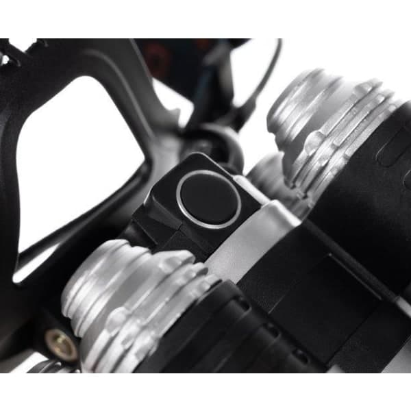 5LED Strong Headlamp T6 Rechargeable Headlight 3T6 Aircraft Light