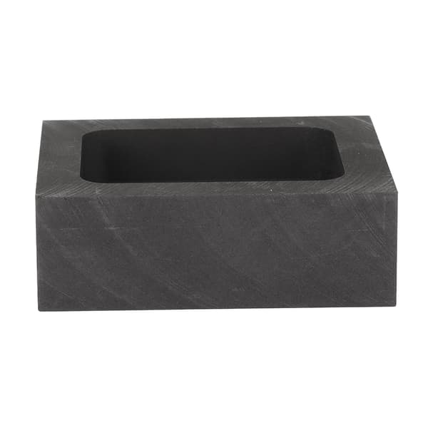 Graphite Ingot Mold High Purity Prevent Corrosion Metal Casting Graphite Mold for Gold Silver Brass Refining Smelting