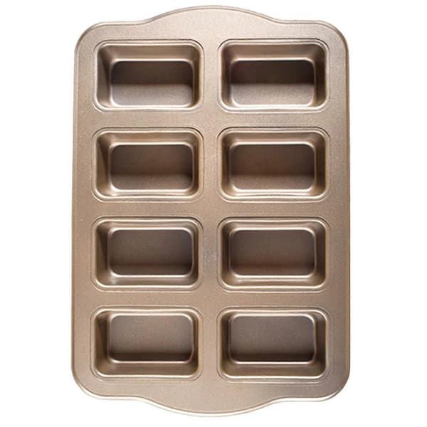 Kakeform Non-Stick Kakeform med 8 Rom DIY Bakeform for Sjokolade Dessert Kjeks Brød Jikaixiang
