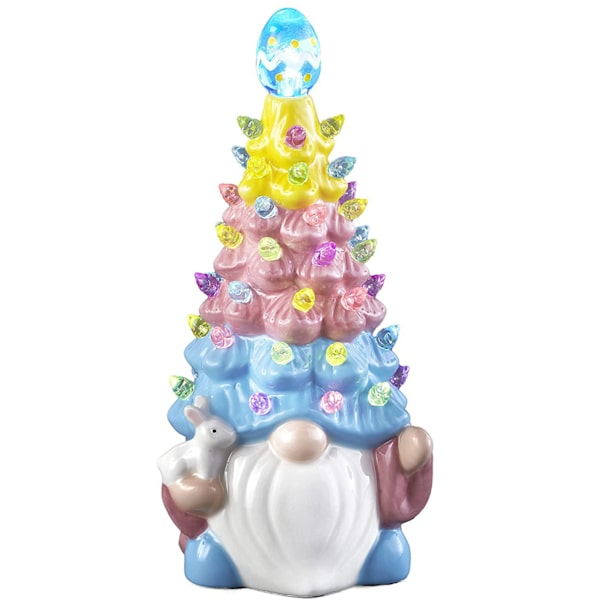 Easter LED Faceless Gnomes Ornament Glowing Multifunction Table Handiworks for Bookshelf Rabbit Rabbit