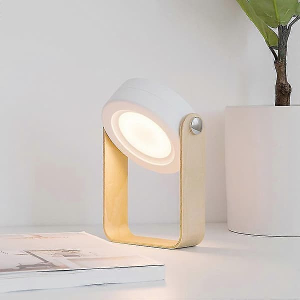 Dimmable Touch Lamp Bedside Lamp, Portable Bedside Lamp with Safe Night Light Portable Bedside Table