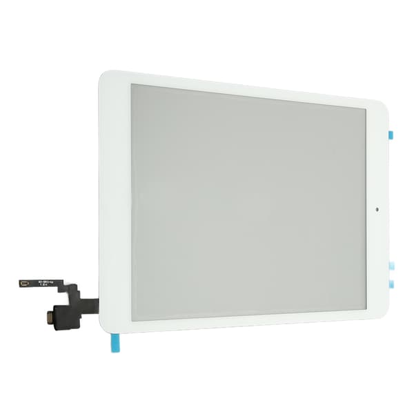 Tablet Touch Screen Replacement Tempered Glass Touch Screen Panel Digitizer with IC Button for Mini 3 White