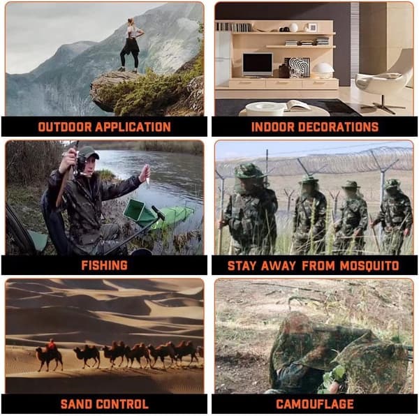 Camouflage Net, Tactical Net for War Games, Sports and More
