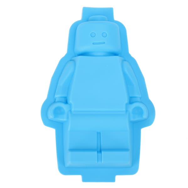 Robot Shaped Silicone Mold Ice Cube Tray Chocolate Fondant Cake Mold DIY Tool