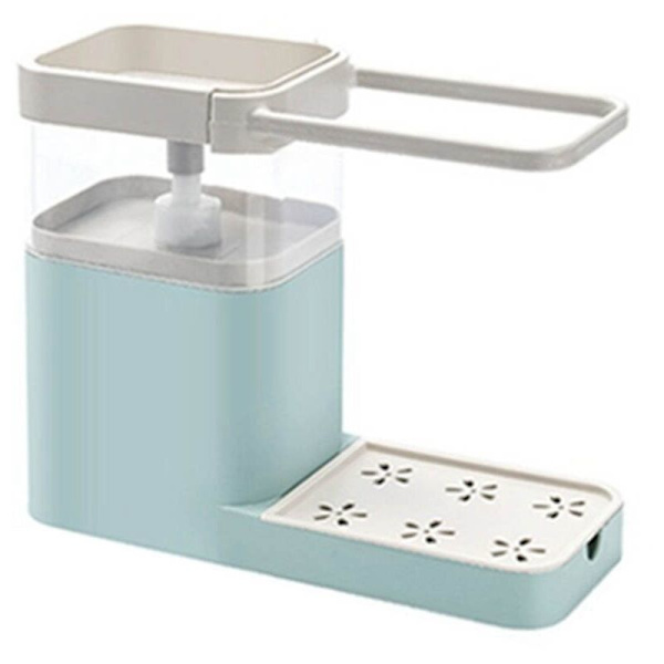 Press Box Automatic Liquid Laundry Detergent, Three-Function Sink with Towel Holder