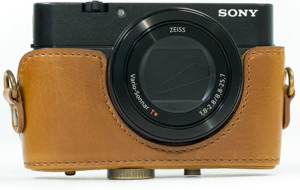 (Brun) For Sony Cyber-shot DSC-RX100 VI, DSC-RX100 V, DSC-RX100