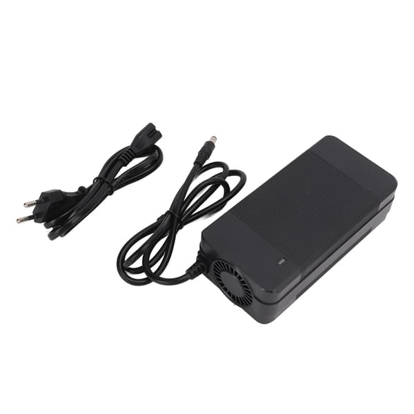 42V 3A batterilader strømforsyningsadapter litiumbatterilader for elektrisk sparkesykkel 100‑240V EU-plugg