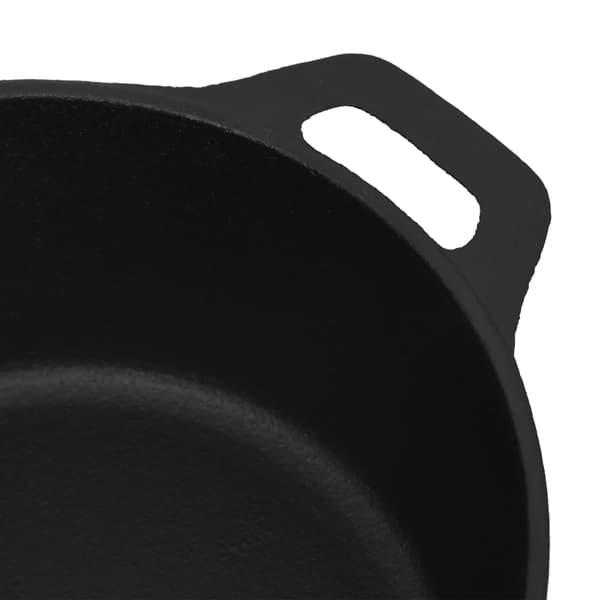 vidaXL Pata Ø26,5 cm valurautaa Svart black