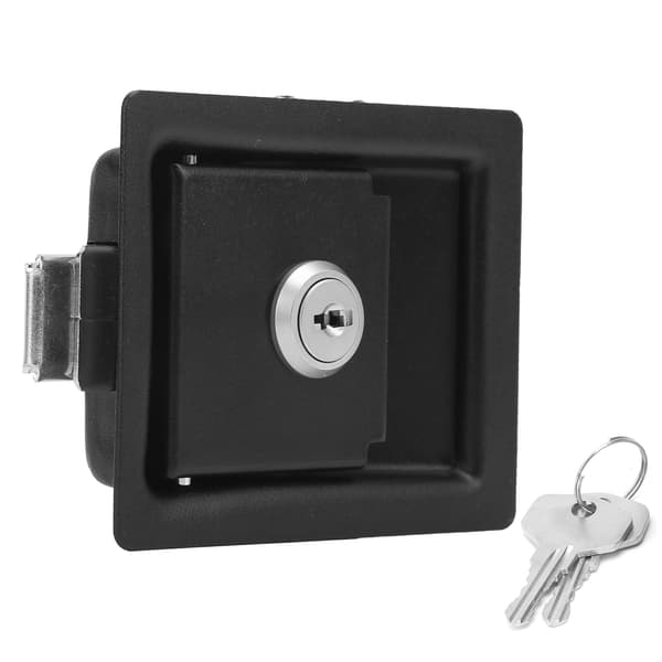 Caravan Door Lock with 2 Keys Universal for RVs, Electrical Cabinets, Car Toolbox