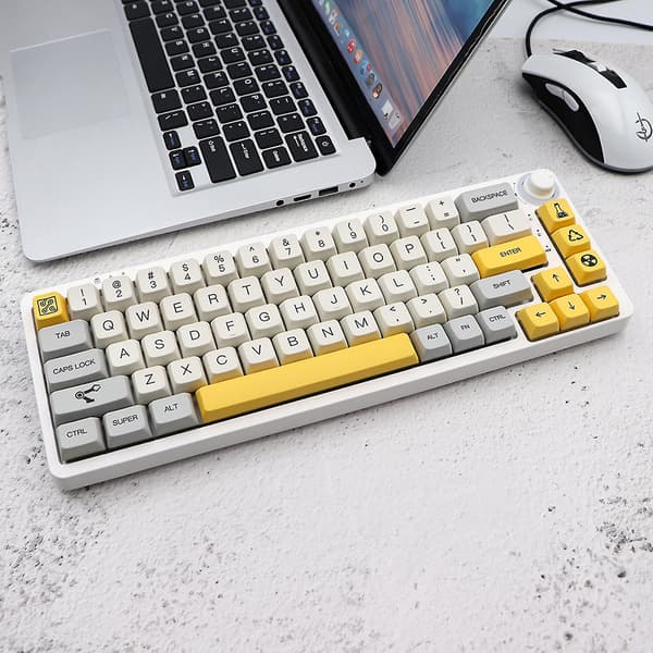 Pbt Dye Sub Keycaps 138pcs Mda Height Heavy Industry Keycap Mechanical Keyboard