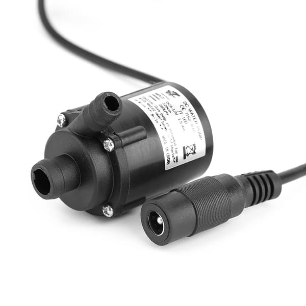 Low Pressure Pump DC 12V Micro Brushless Submersible Motor Water Pump Solar Cooling 200L/H