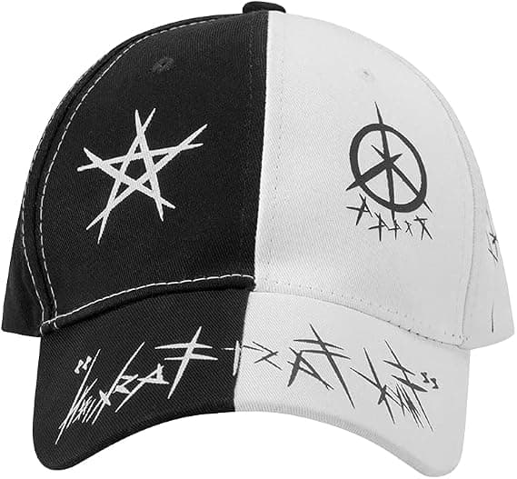 Unisex graffiti baseballkasket, udendørs snapback-hat til K-pop-drenge