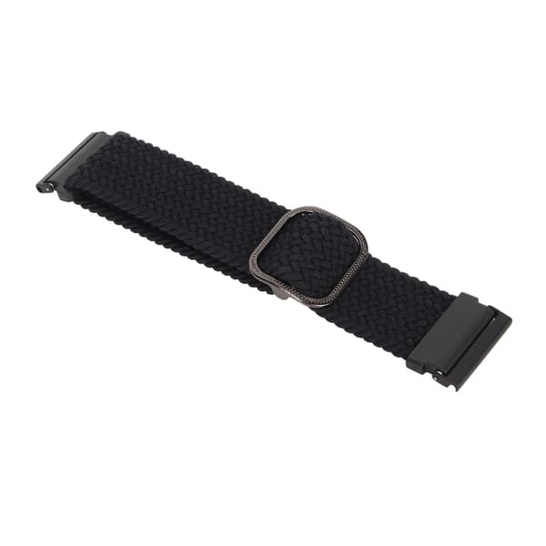 Nylonrem Justerbar Erstatningsrem Sport Åndbar Rem til Spartan til Suunto7 Sort