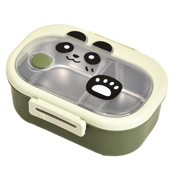 Multi-slids forsegling Bento Box Multipurpose lækagesikker madbeholder til picnic Green