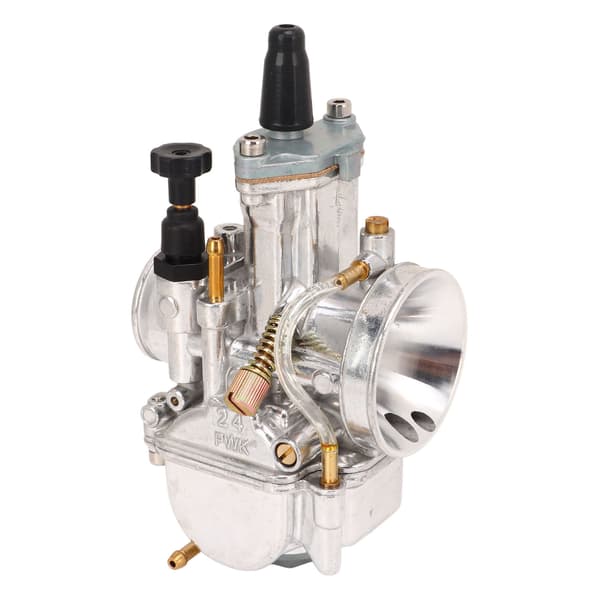 Motorcycle Carburetor 24mm Intake Diameter Engine Carburetor for 50cc to 100cc Motorcycles, Scooters, Dirt Bikes, ATVs