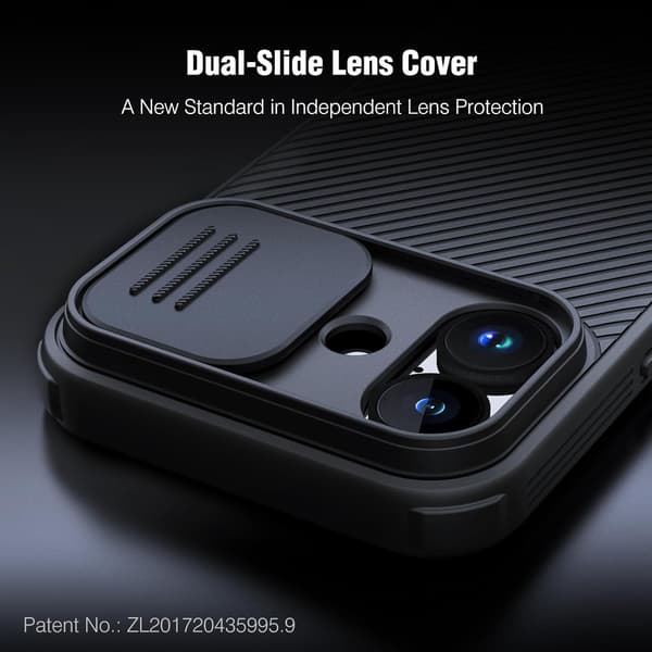 Cover til iPhone 17, Sort