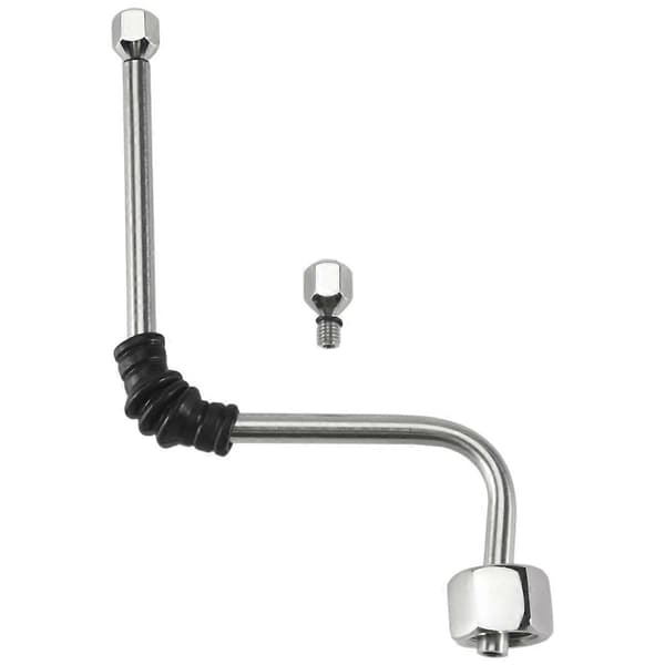 Steam Pipe for Delonghi EC680/EC685, Rancilio Coffee Machine, Upgrade with Extra 3-Hole Tip Silver Silver