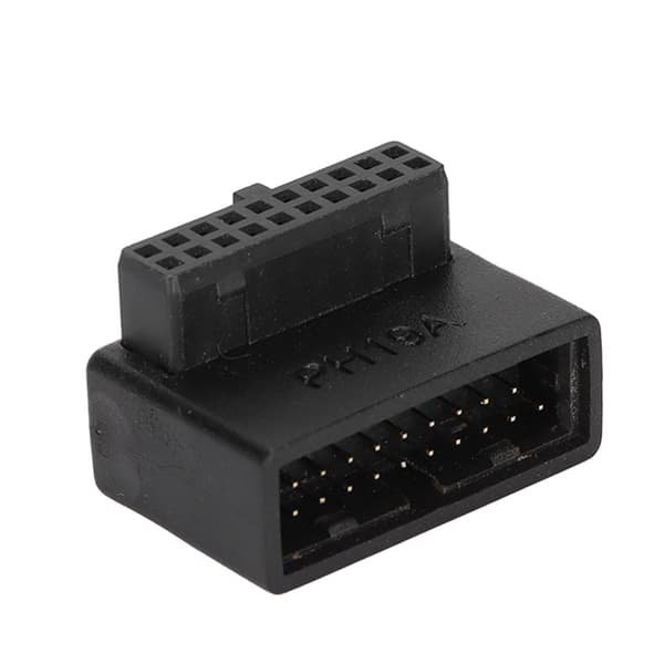 USB 3.0 90° Adapter Flerlags printkort Nem installation 19/20Pin Strømadapter PH19A