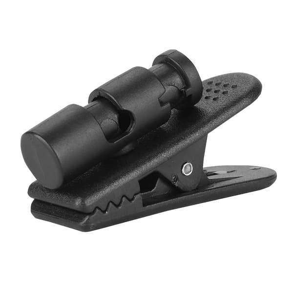 2 st Svarta Hörlurs Headset Öronpropp Stort Clip Clamp