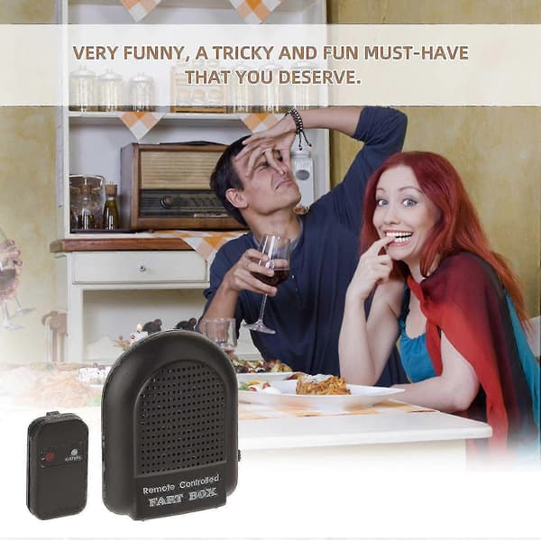 Fart Machine with Remote Control, Fart Machine Prank April Fool's Day Funny Tricky Toy
