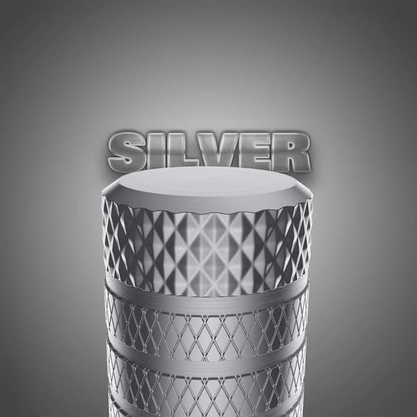 Däckventilhattar, 4 st, Anodiserad aluminium ventilhattsats för däck, Korrosionsbeständig, Universella ventilskydd för bilar - Silver Silver Silver