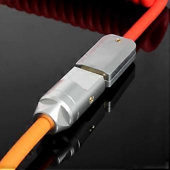 Højhastigheds USB3.0 DIY Hanstik USB3.0 DIY Komponent 6mm Diameter til USB-kabelkreationer og reparationsdele