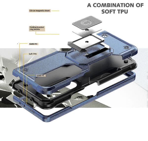 Kompatibel med Samsung Galaxy Z Fold 4 Deksel Støtsikkert