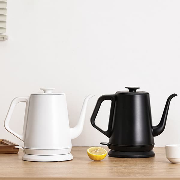 Teapot with German Plug Adapter Durable Pour-Over Coffee Maker for Home Use Green Green