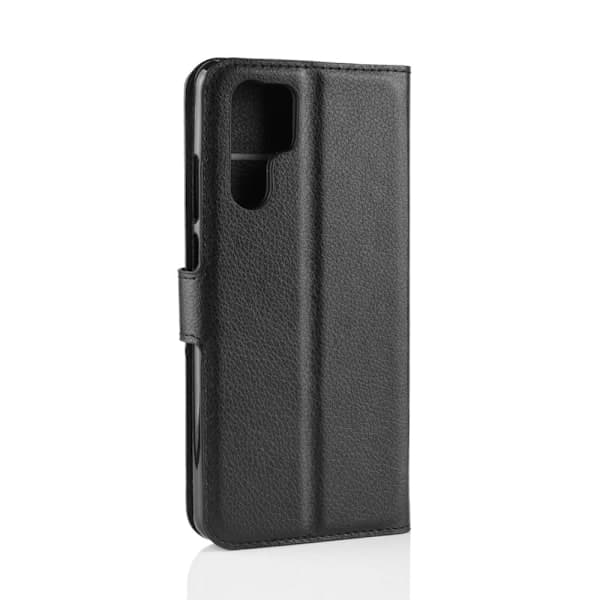 Huawei P30 Pro - Litchi Pung Etui - Sort Sort Sort