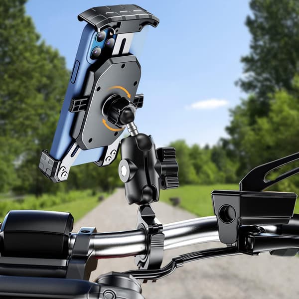 Motorsykkelfeste Dobbelthode Kuleadapter 17mm Doble Kuleleddsarmer Kompatible med RAM Du