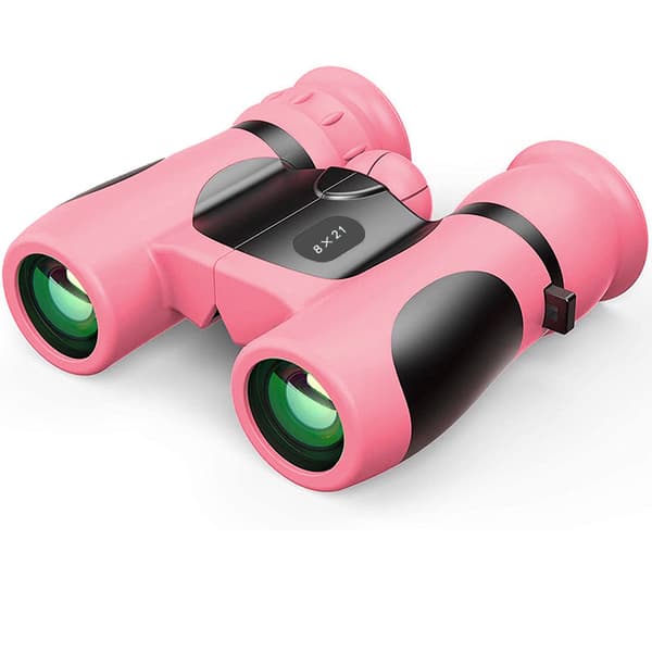 Kompakt 8x21 HD-Kikkert Pink Pink 253