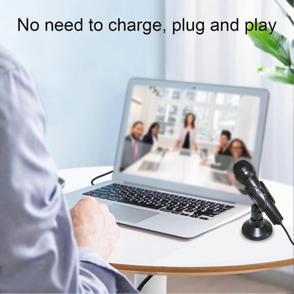 Professional Wired Dynamic Microphone HiFi Sound Quality Low Latency Plug And Play Karaoke Recording 3.5mm Vocal Microphone