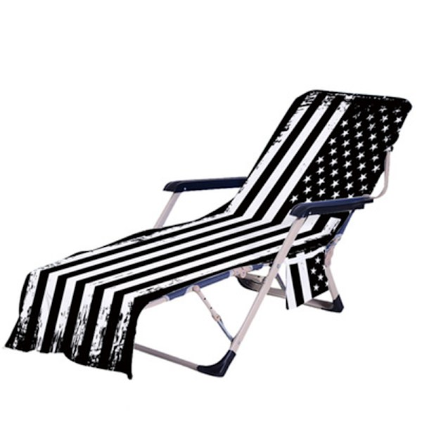 Cover with Side Pockets Microfiber American Flag Old Tones Pattern Cover A9 A9