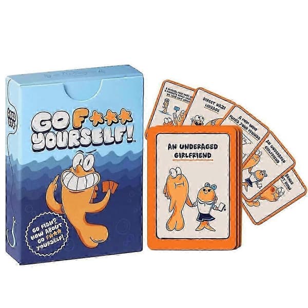 Life's Fun Go Fish-spil Sjove kort{wh}-FA-