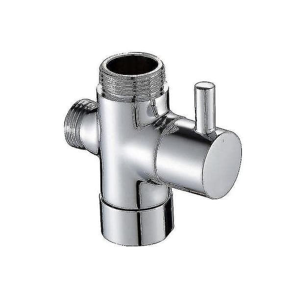 Omskifterventil Badekar Brusebad 3-vejs Omskifterventil Massiv Messing G 1/2 Tomme Bruseadapter Ventil Gear