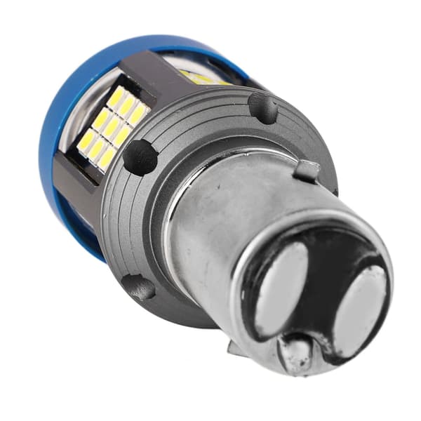 LED Motorcycle Headlight Bulb White High Brightness Wide Vision Aluminum Alloy Motorcycle Front Lamp Bulbs BA20D
