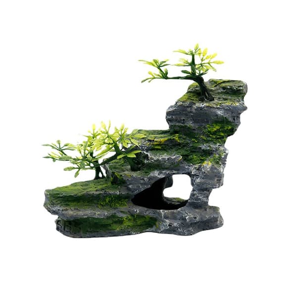 1 st Harts Stenparti Akvarium Landskapsakvarium Dekor