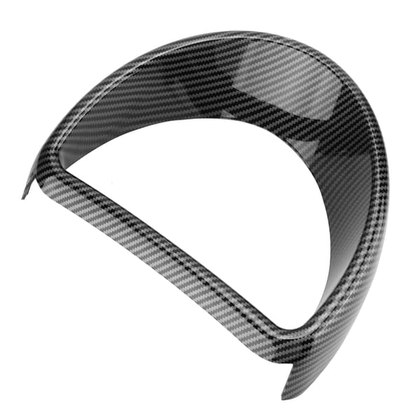Karbonfiberstil Dashborddeksel Erstatning for Smart Fortwo/Forfour 453 2015-2021