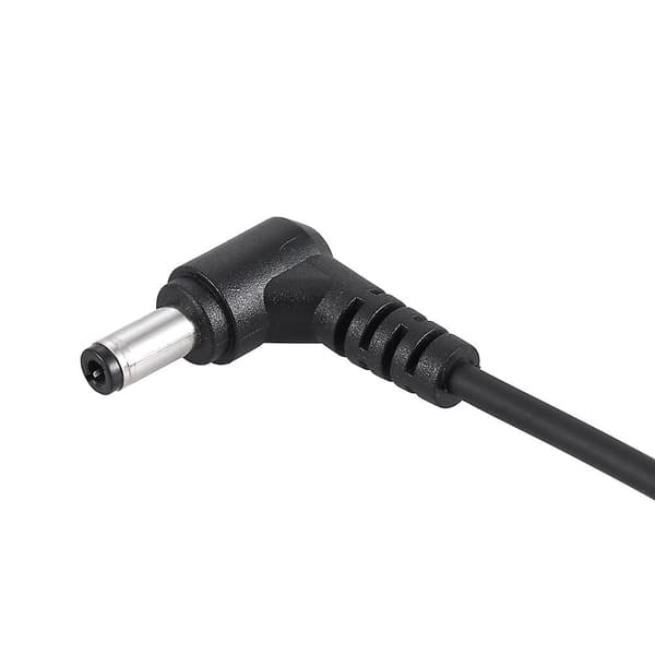 Andoer Spiralformet 98cm/38.5tommer D-Tap 2-ben Han til DC 5.5 * 2.1mm Adapterkabel Forlænger Elastisk Line A