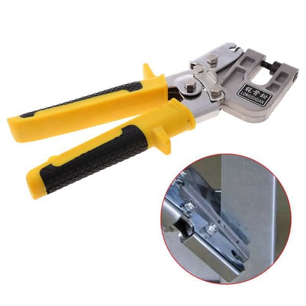 Stud Crimper Tool, One-Hand Aluminum Pliers for Fastening Metal and Decorative Gadgets