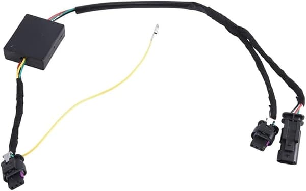Kompatibelt sort forlygtestik kabel ABS-stik til Tesla Model 3 Y 2019-2022