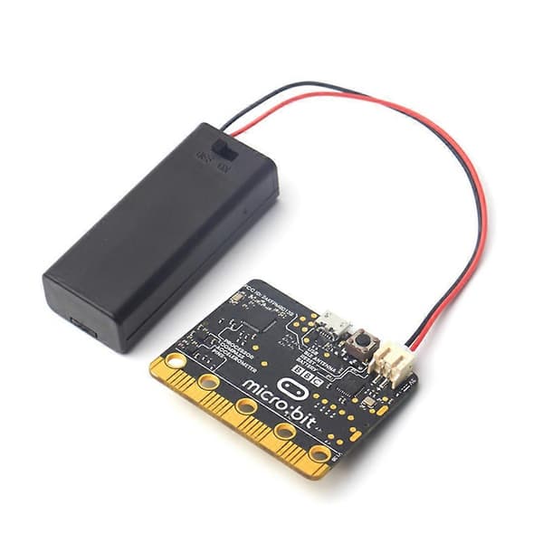 10 stk batteriholder skall for 2 stk AAA-batterier 3V PH2.0 for Microbit-utvikling